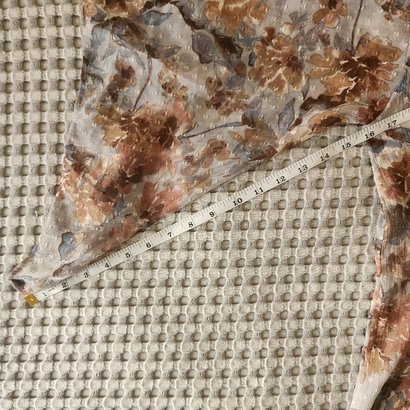 Vince Camuto Botanical Sheer Kimono One Size - Picture 10 of 11